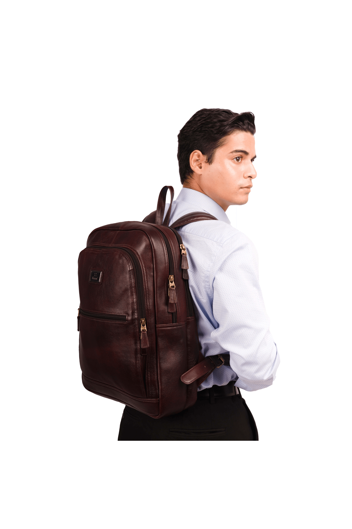 Galaxy Leather Backpack.