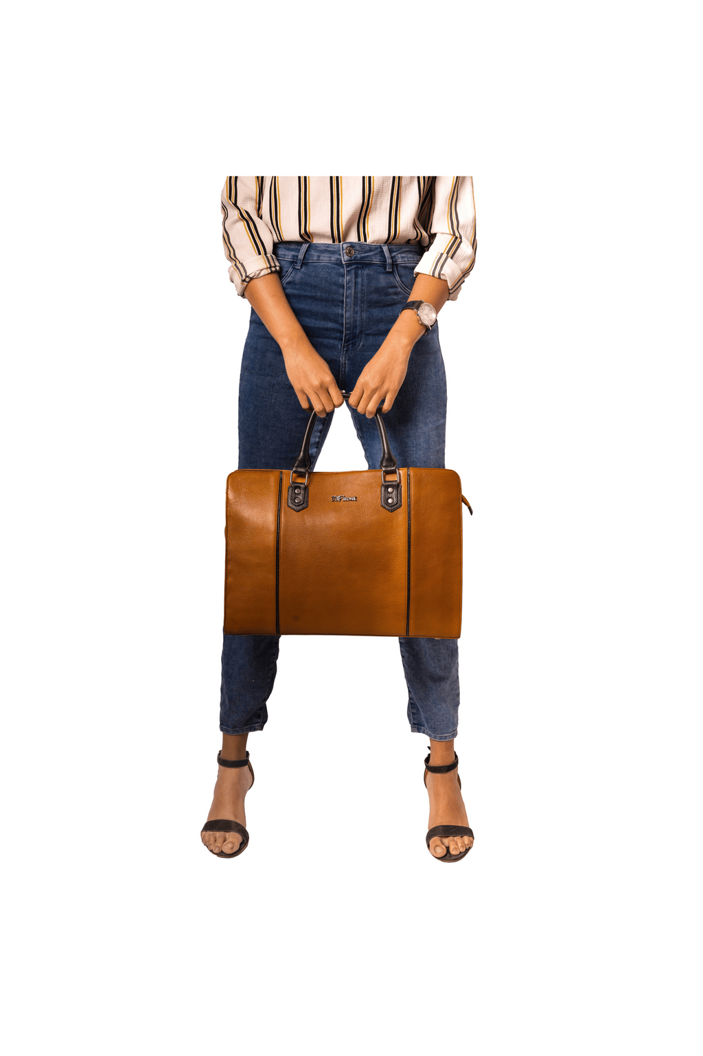 Elegance Leather Laptop Bag.