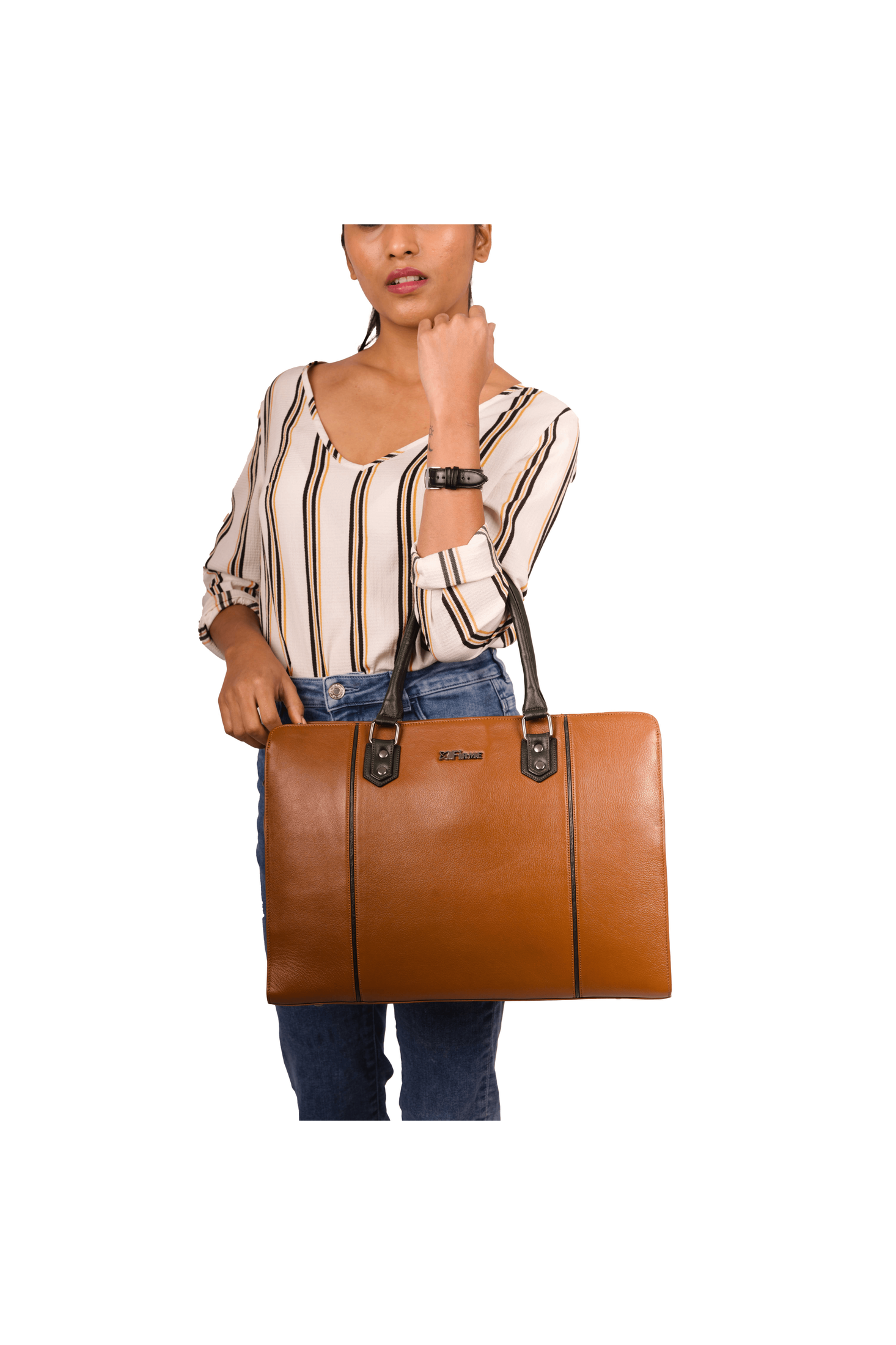 Elegance Leather Laptop Bag.