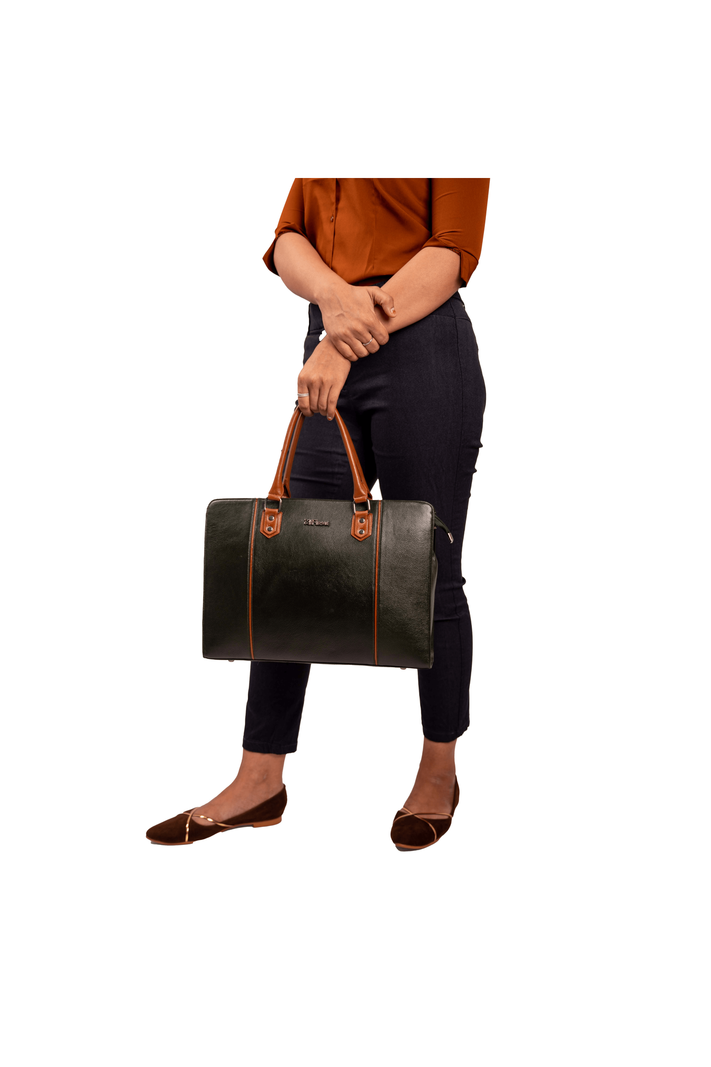 Elegance Leather Laptop Bag.