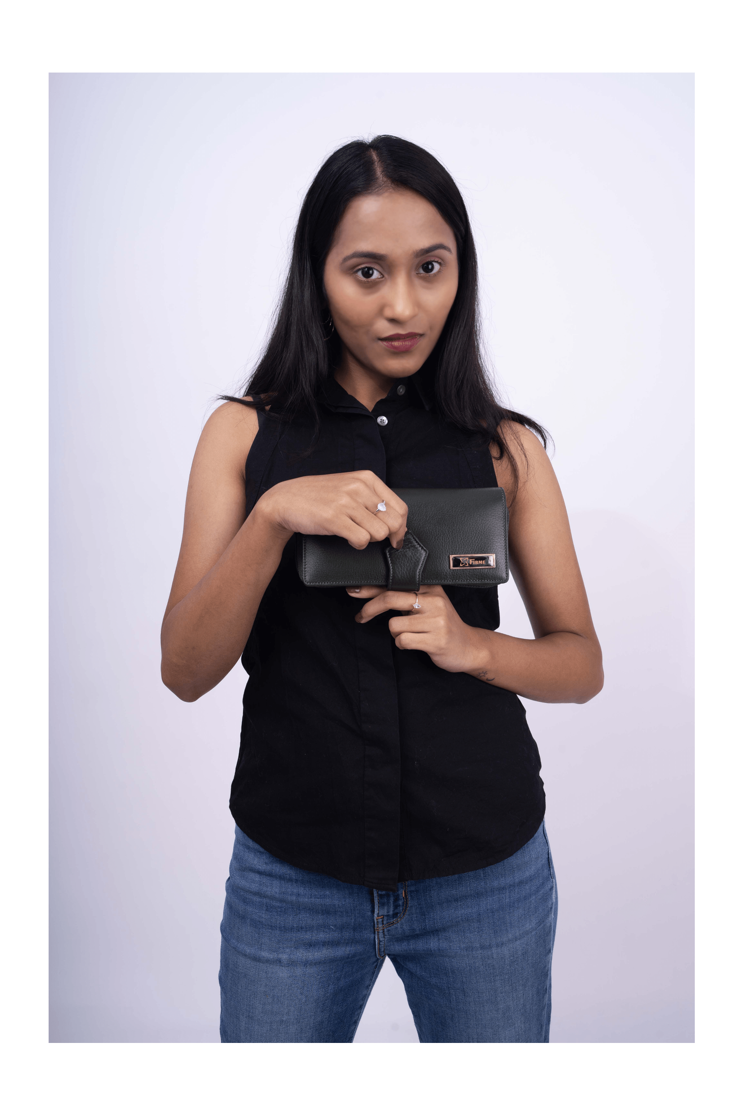 Grab Leather Women’s Clutch.