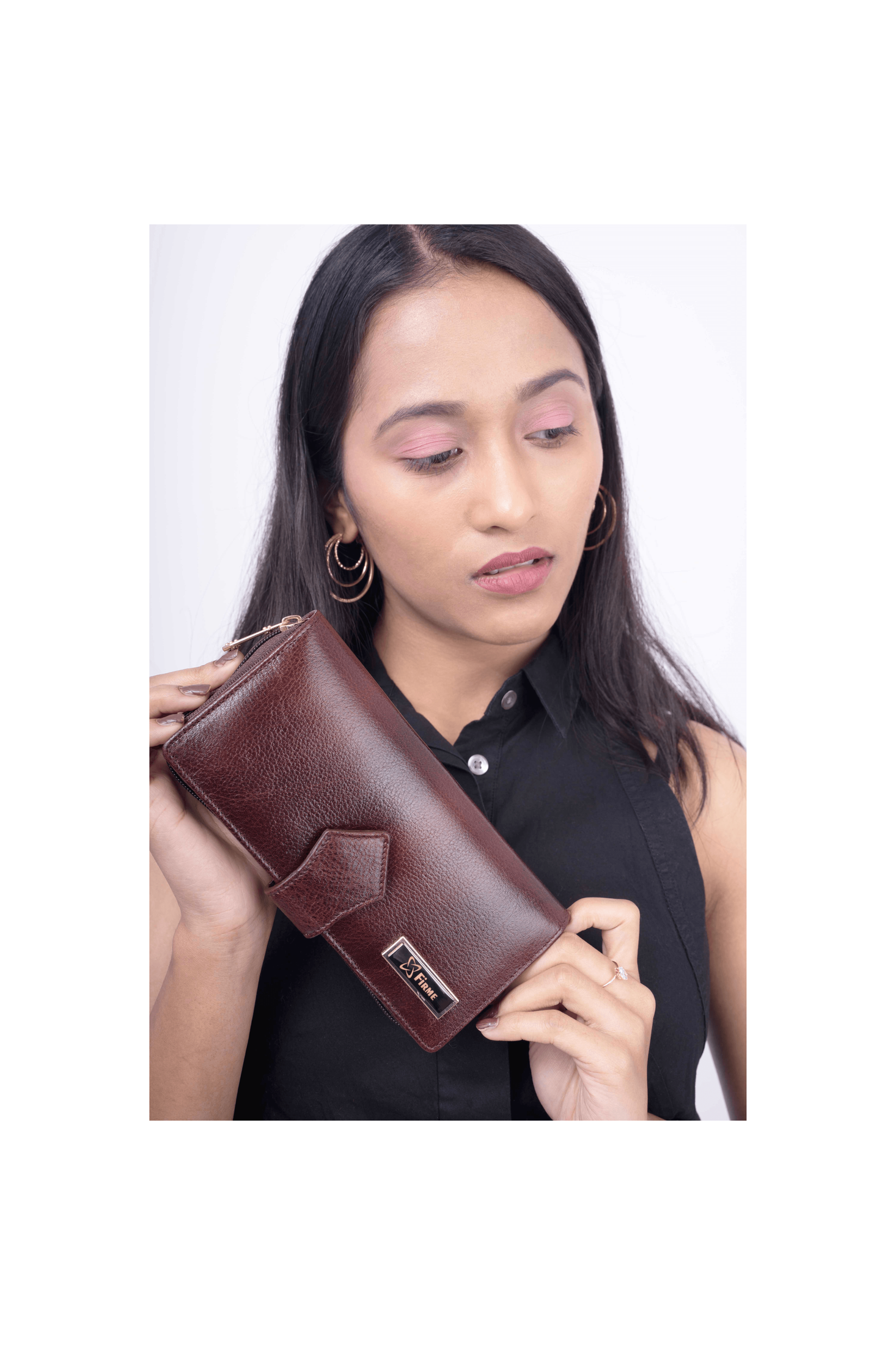 Grab Leather Women’s Clutch.