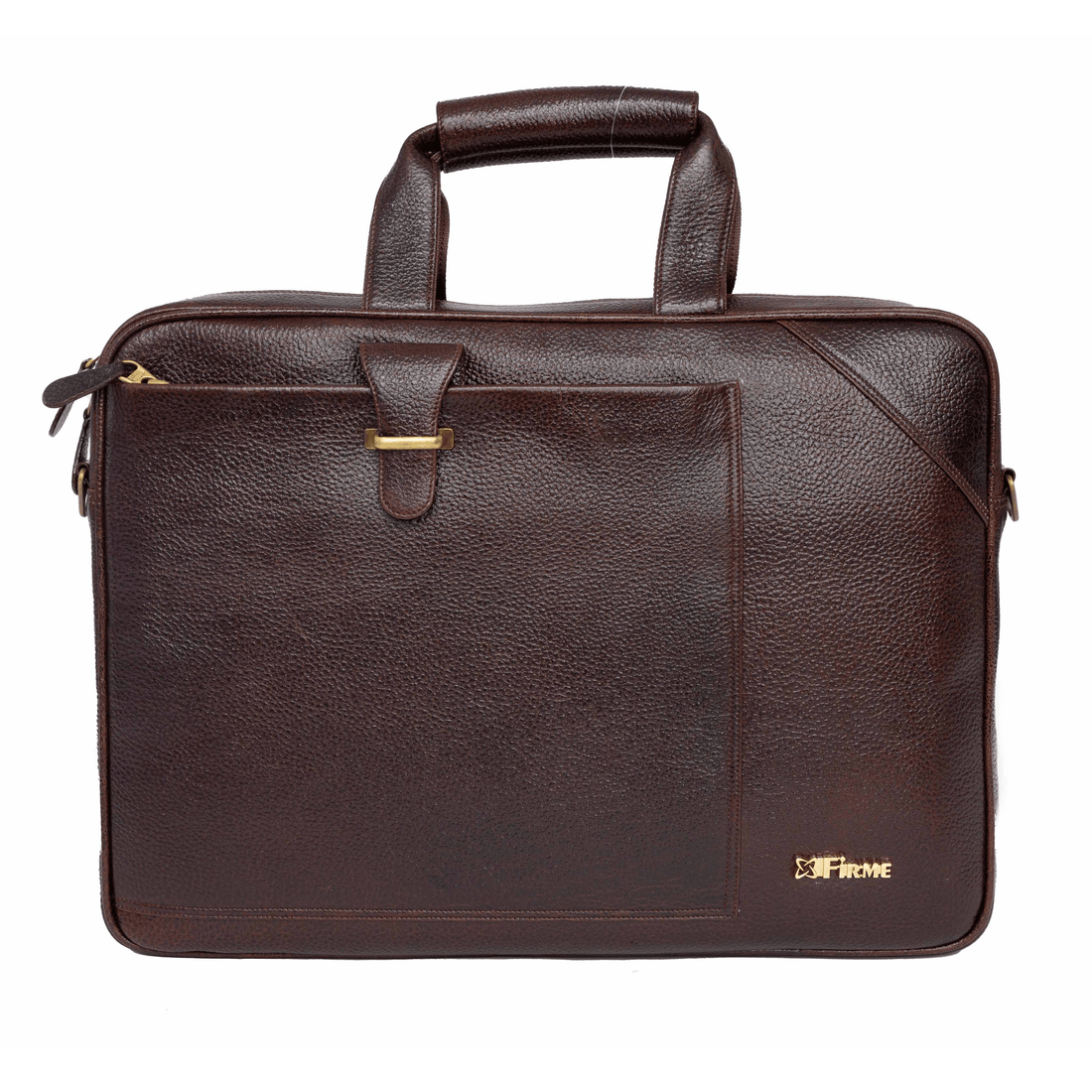 Stud Leather Laptop Bag - Firmebags