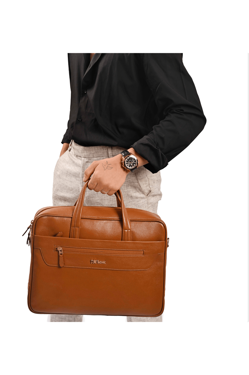 Gypsy Leather Laptop Bag.