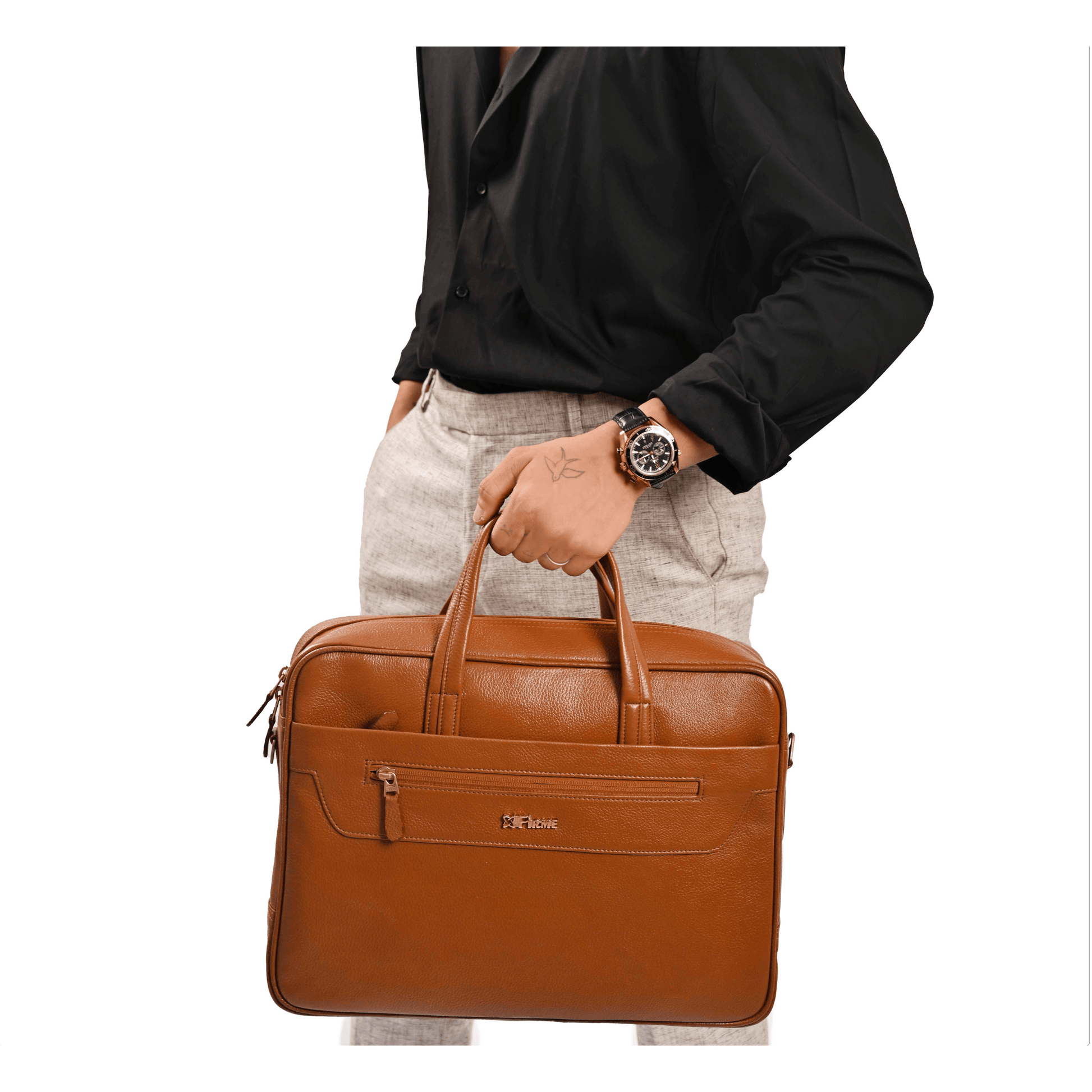 Gypsy Leather Laptop Bag - Firmebags