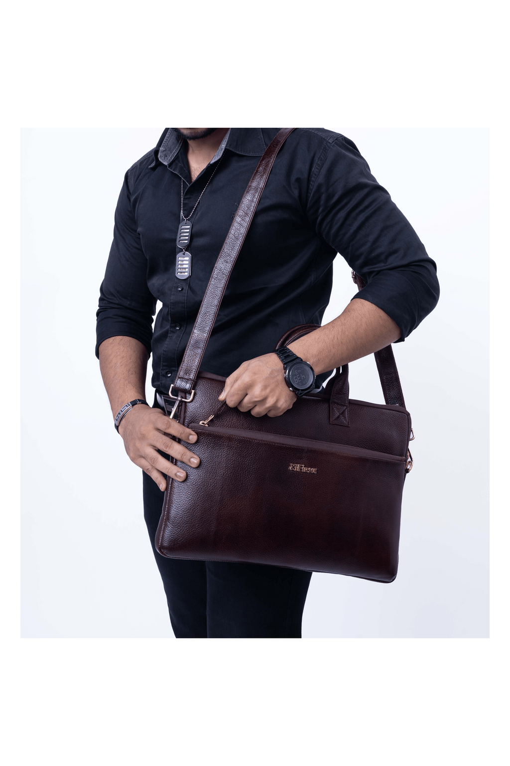 Slayer Leather Laptop.