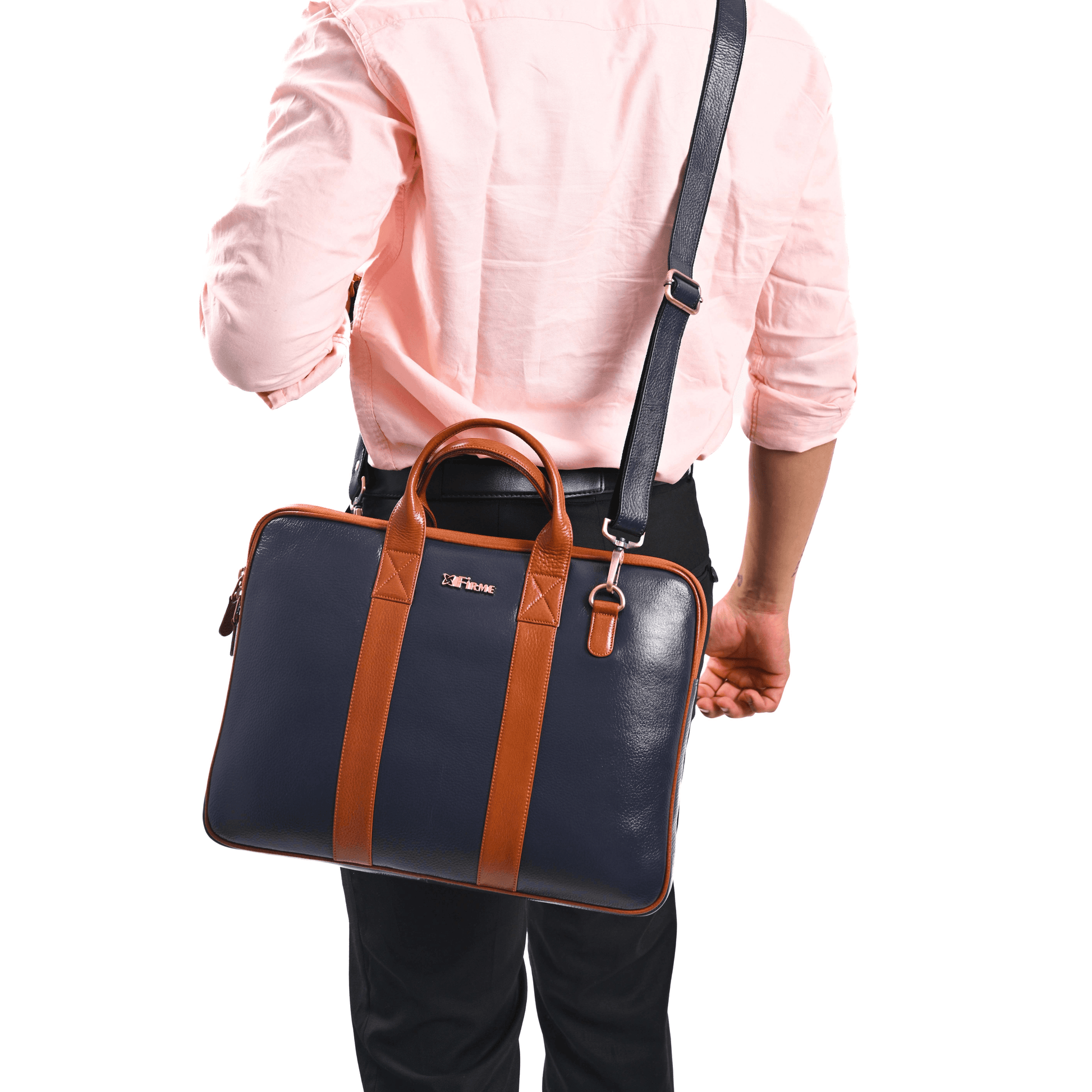 Slice Leather Laptop Bag - Firmebags