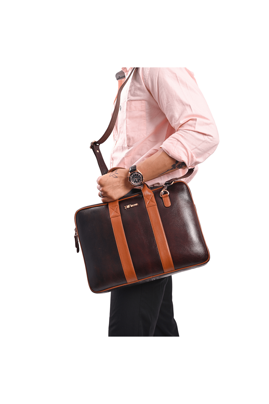 Slice Leather Laptop Bag - Firmebags