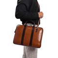 Slice Leather Laptop Bag - Firmebags