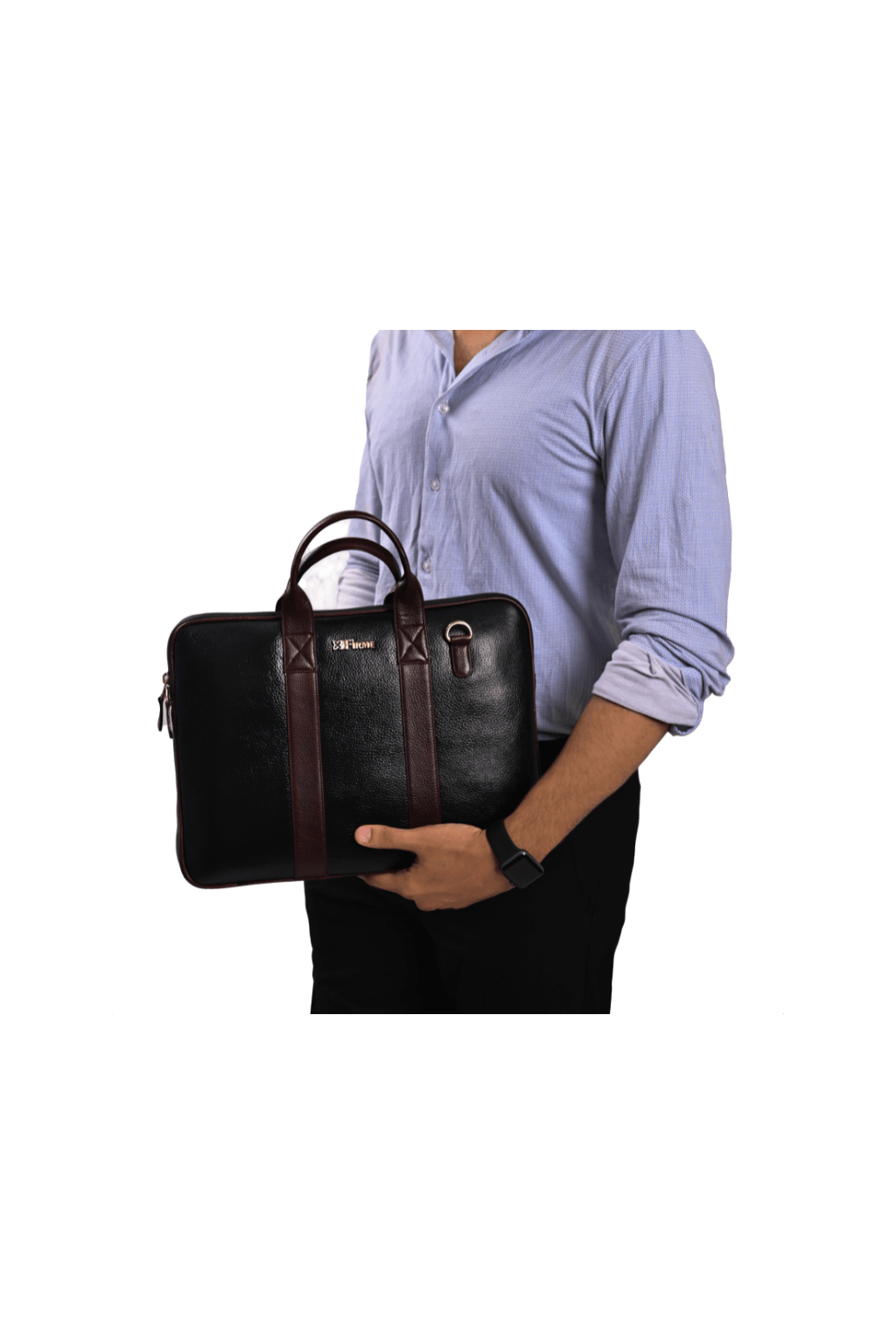 Slice Leather Laptop Bag.