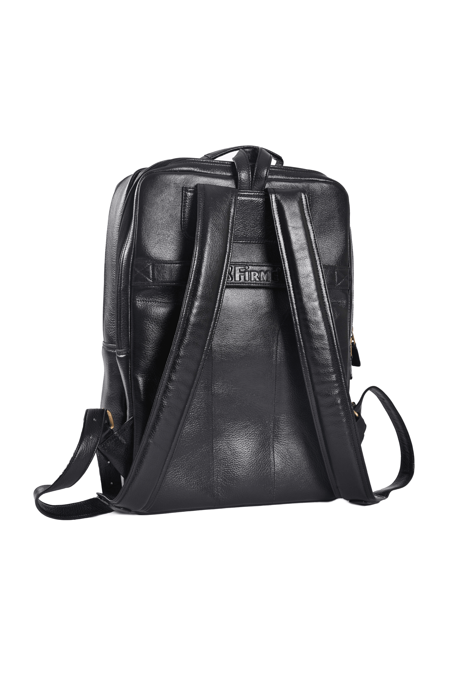 Skier Leather Backpack.