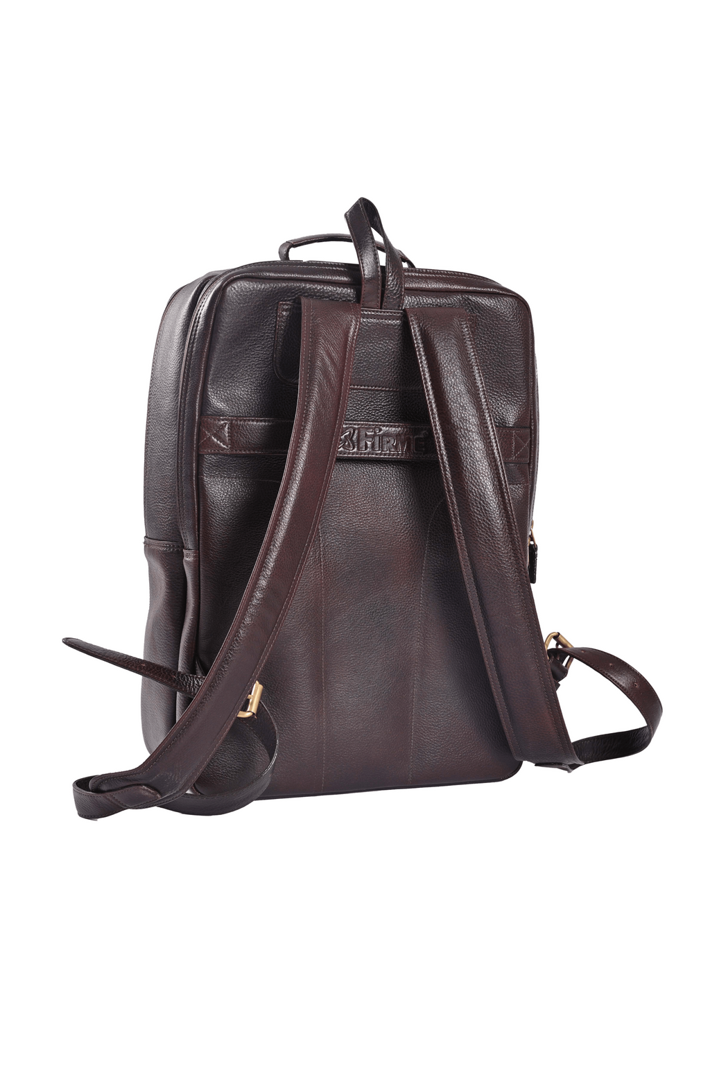 Skier Leather Backpack.