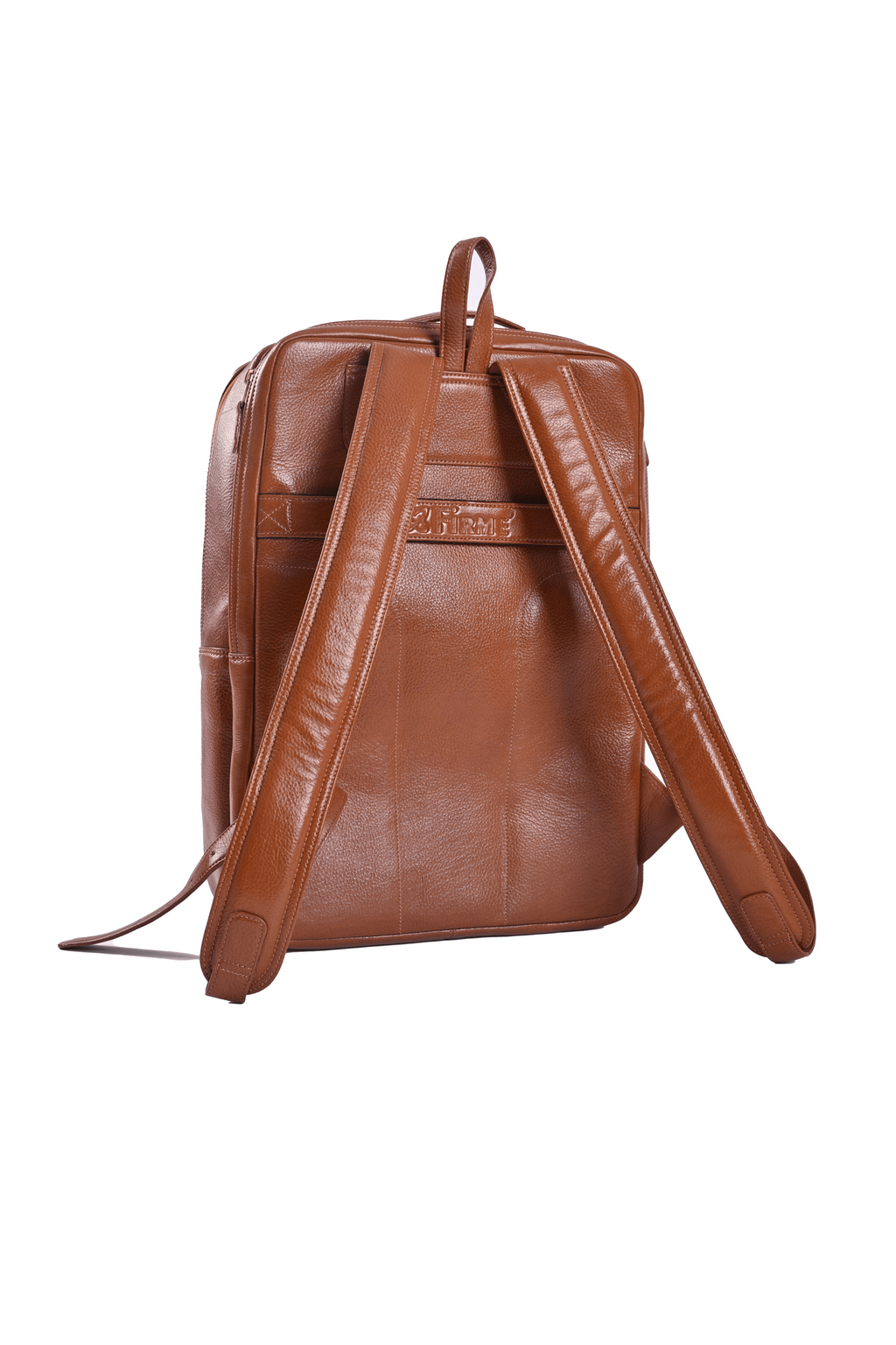 Skier Leather Backpack.