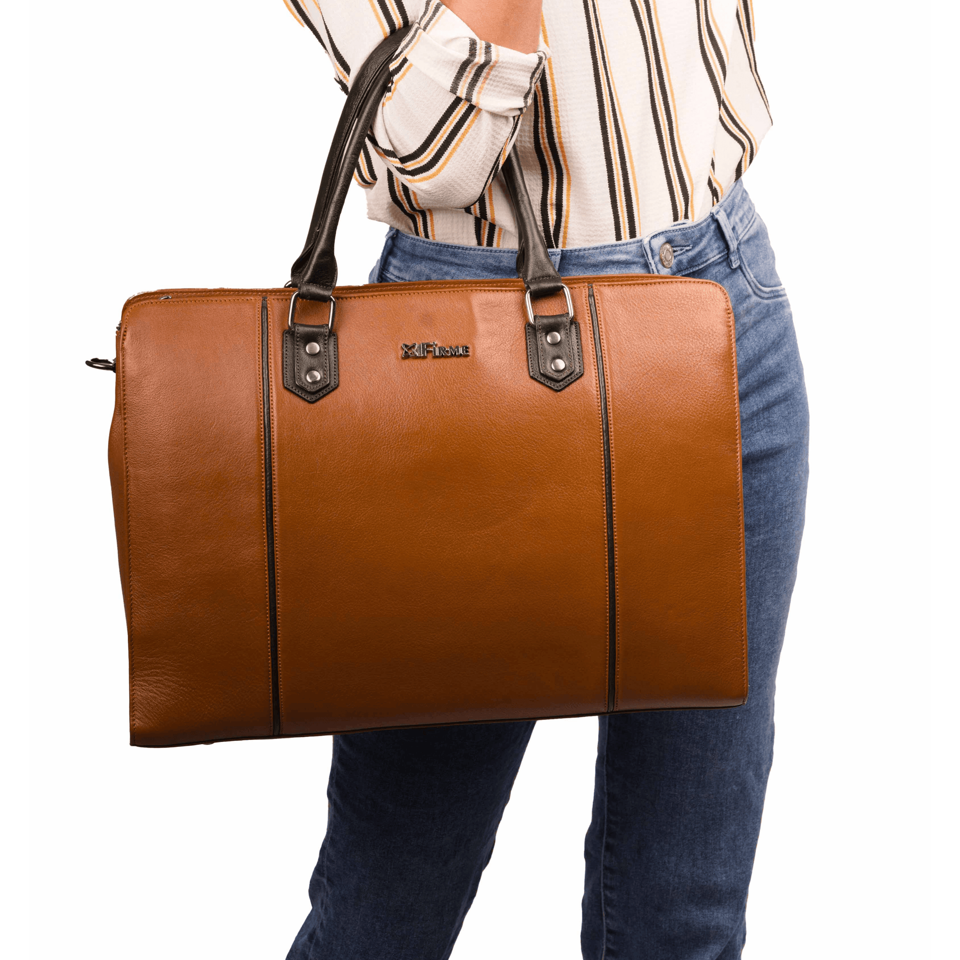 Elegance Leather Laptop Bag - Firmebags