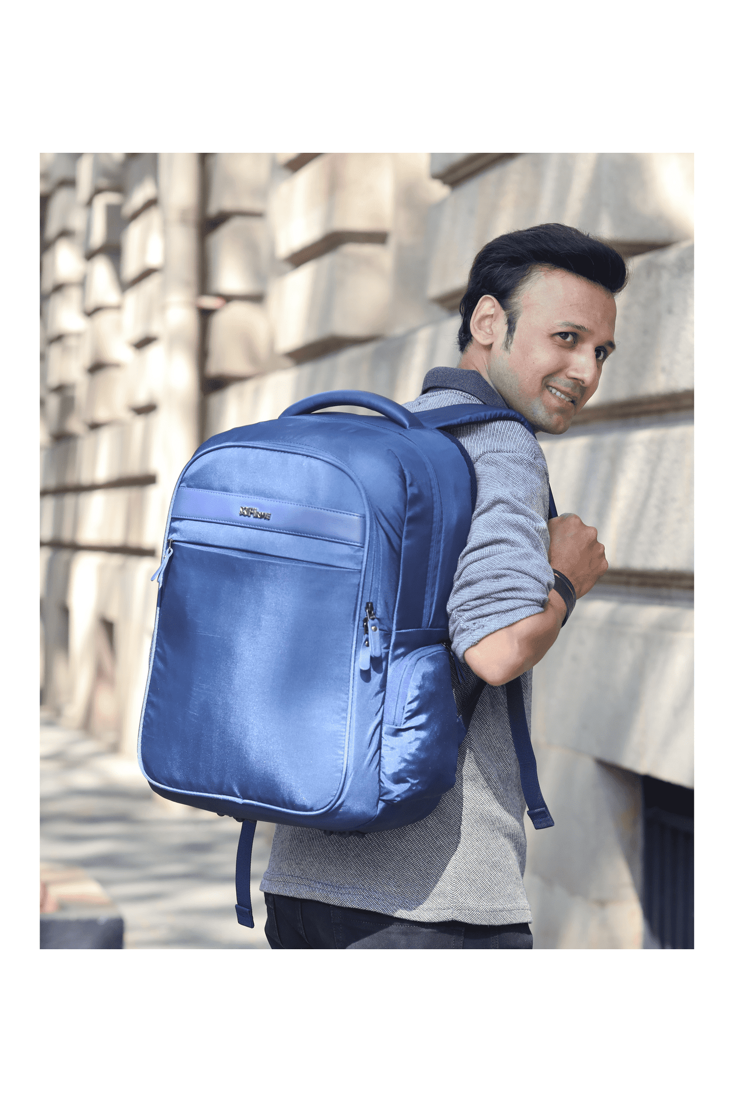 Ivory Laptop Backpack.