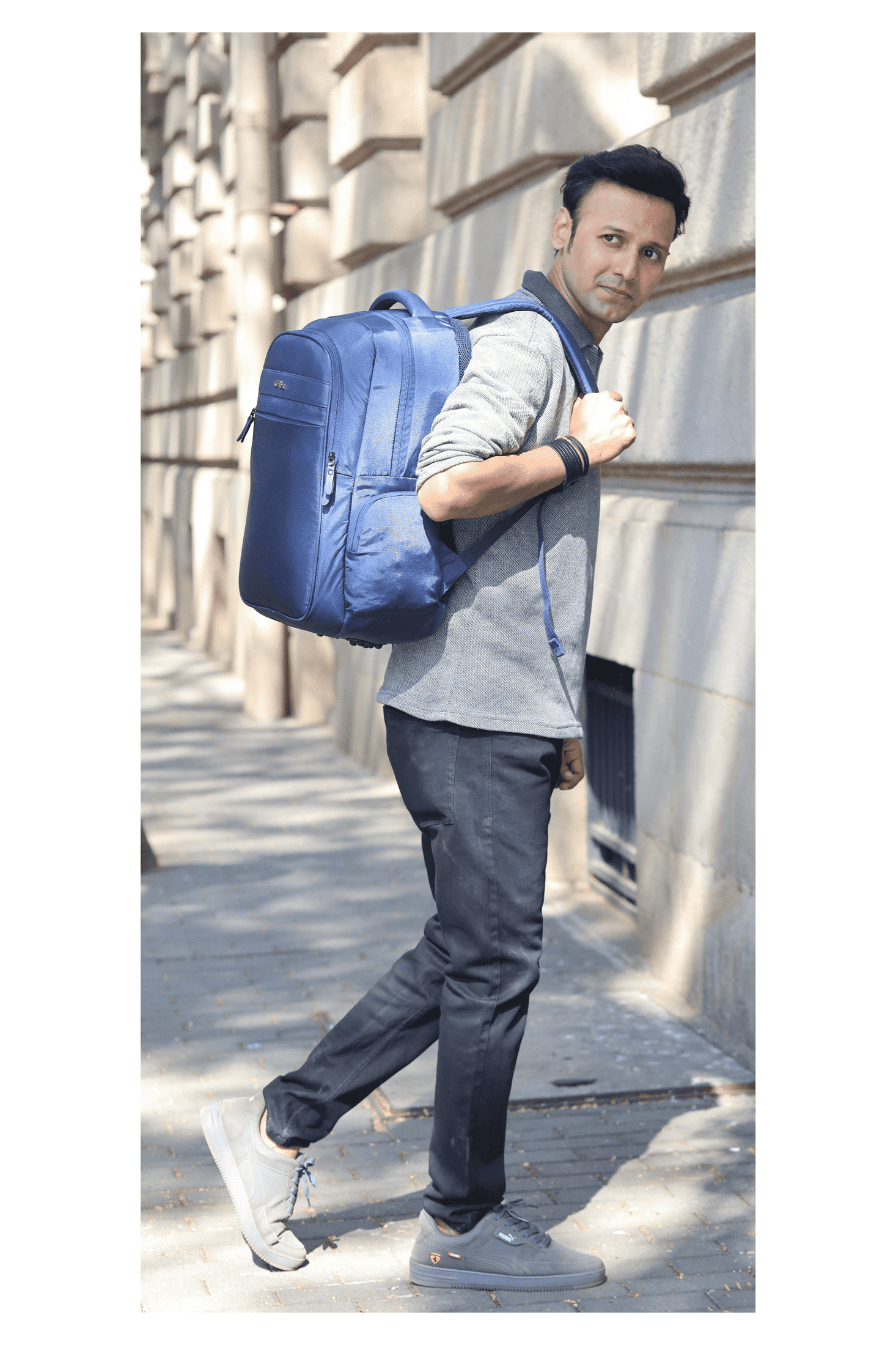 Ivory Laptop Backpack.