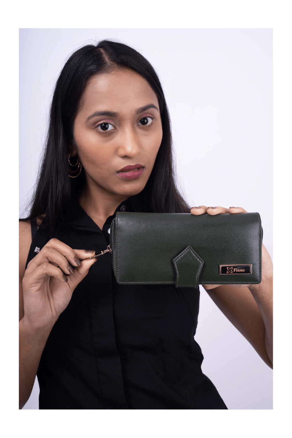 Grab Leather Women’s Clutch.