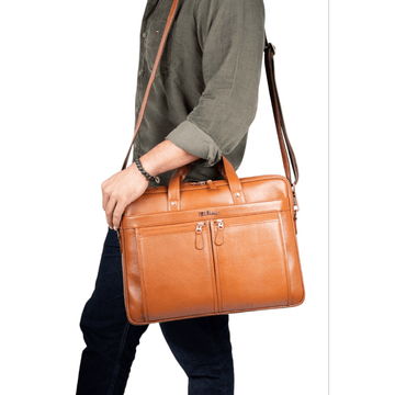 Maple Leather Laptop Bag - Firmebags