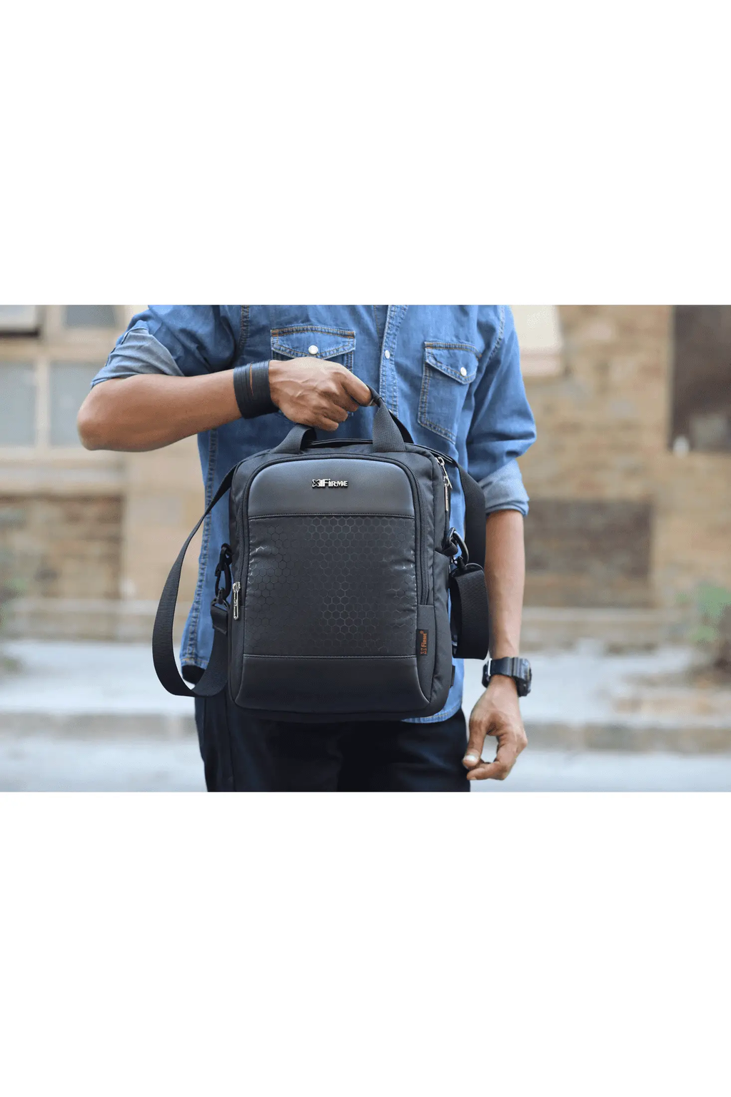 Firme Hive 2 In 1 BackPack Men - Convertible Backpack For Office.