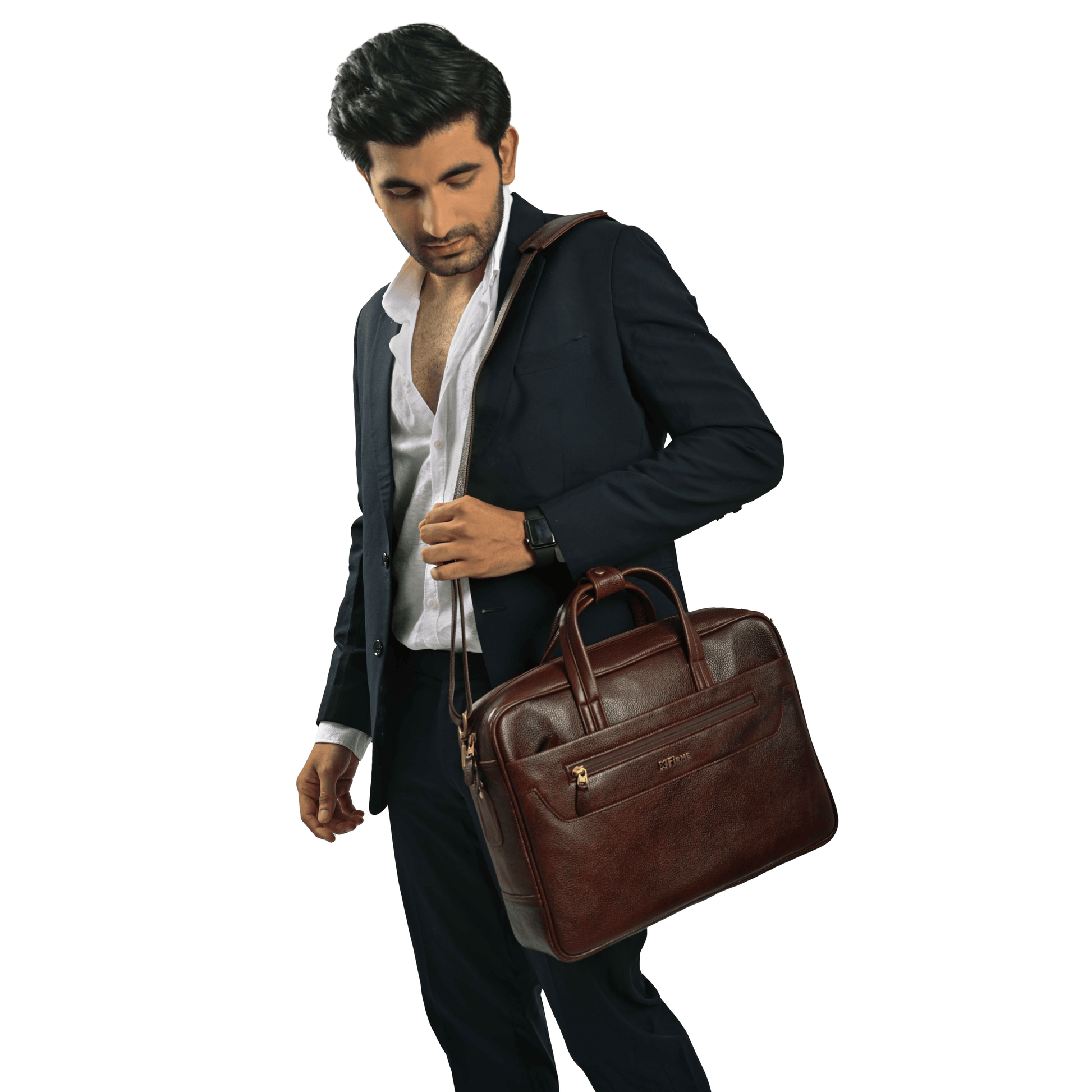 Gypsy Leather Laptop Bag - Firmebags