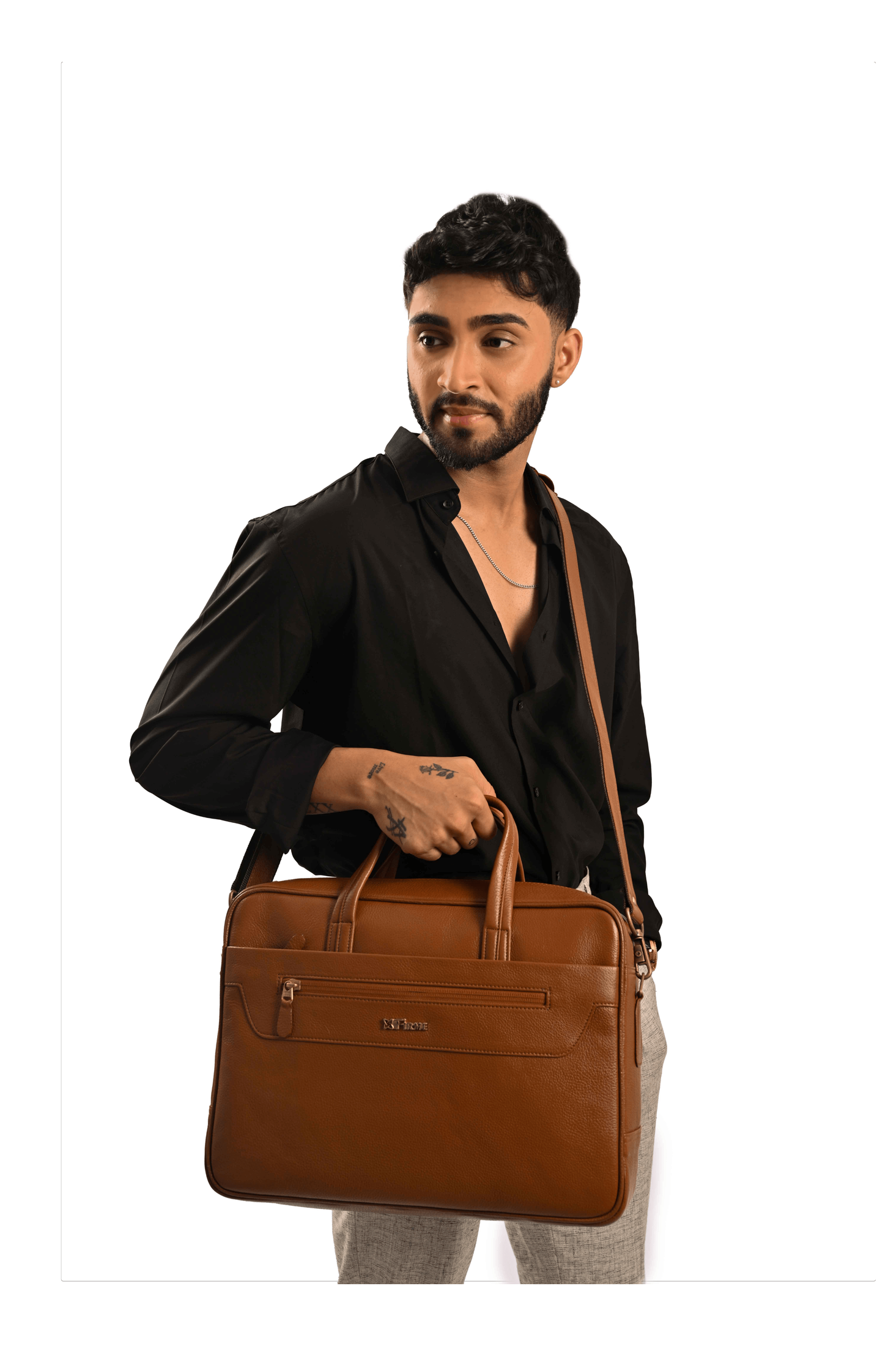 Gypsy Leather Laptop Bag.