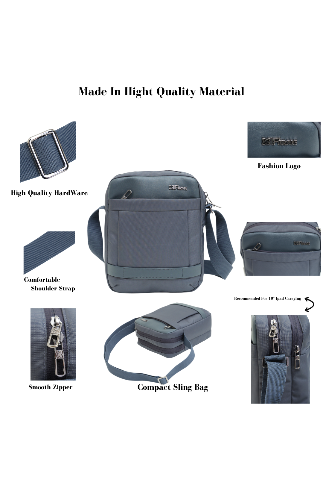 Pixel Double Pocket Sling Bags.