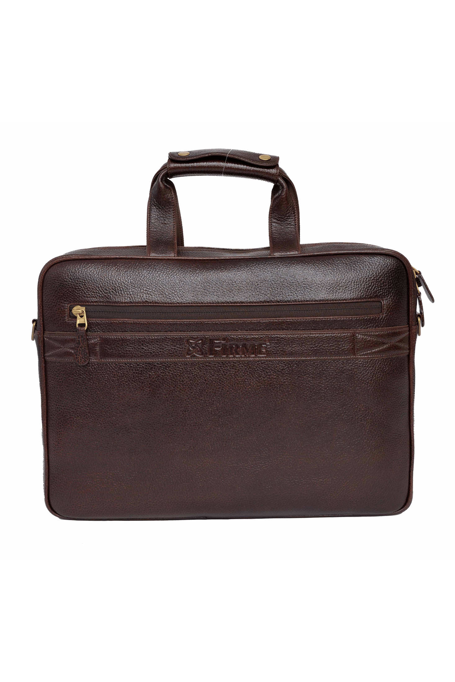 Stud Leather Laptop Bag.