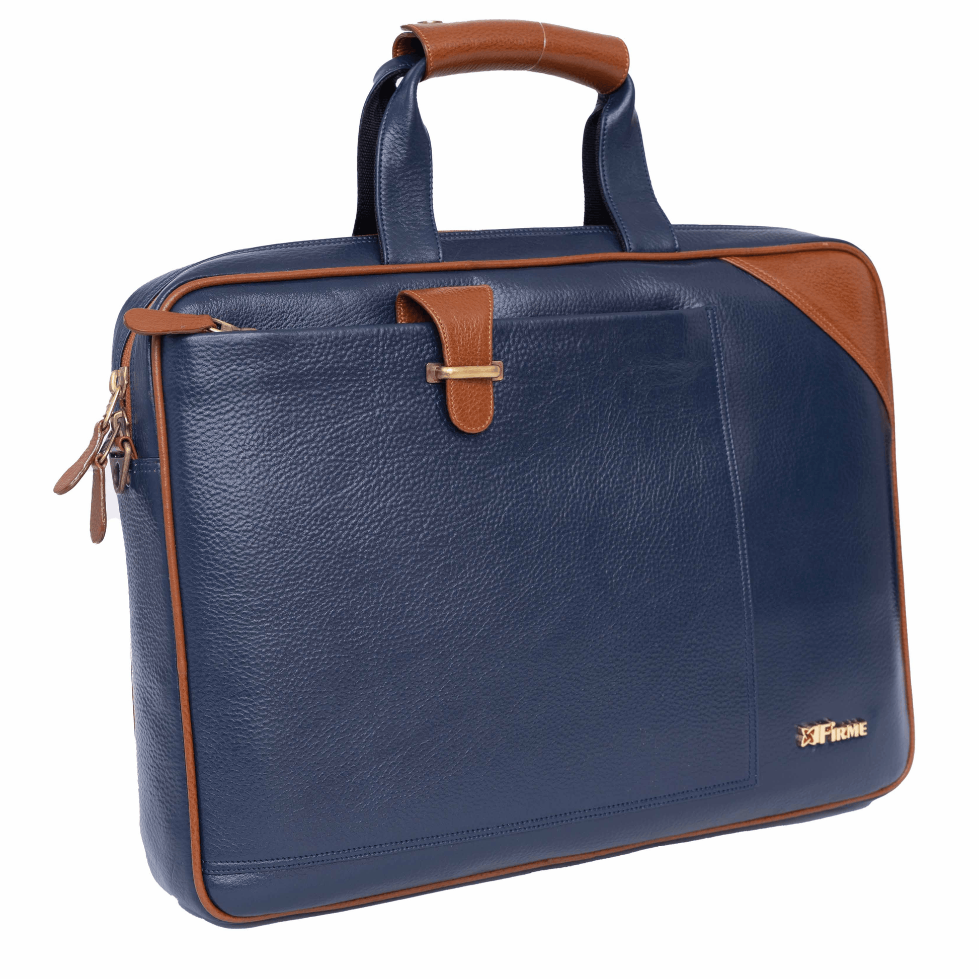 Stud Leather Laptop Bag - Firmebags