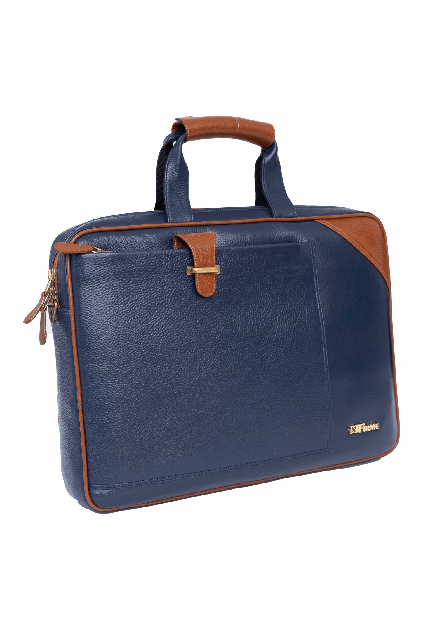 Stud Leather Laptop Bag - Firmebags