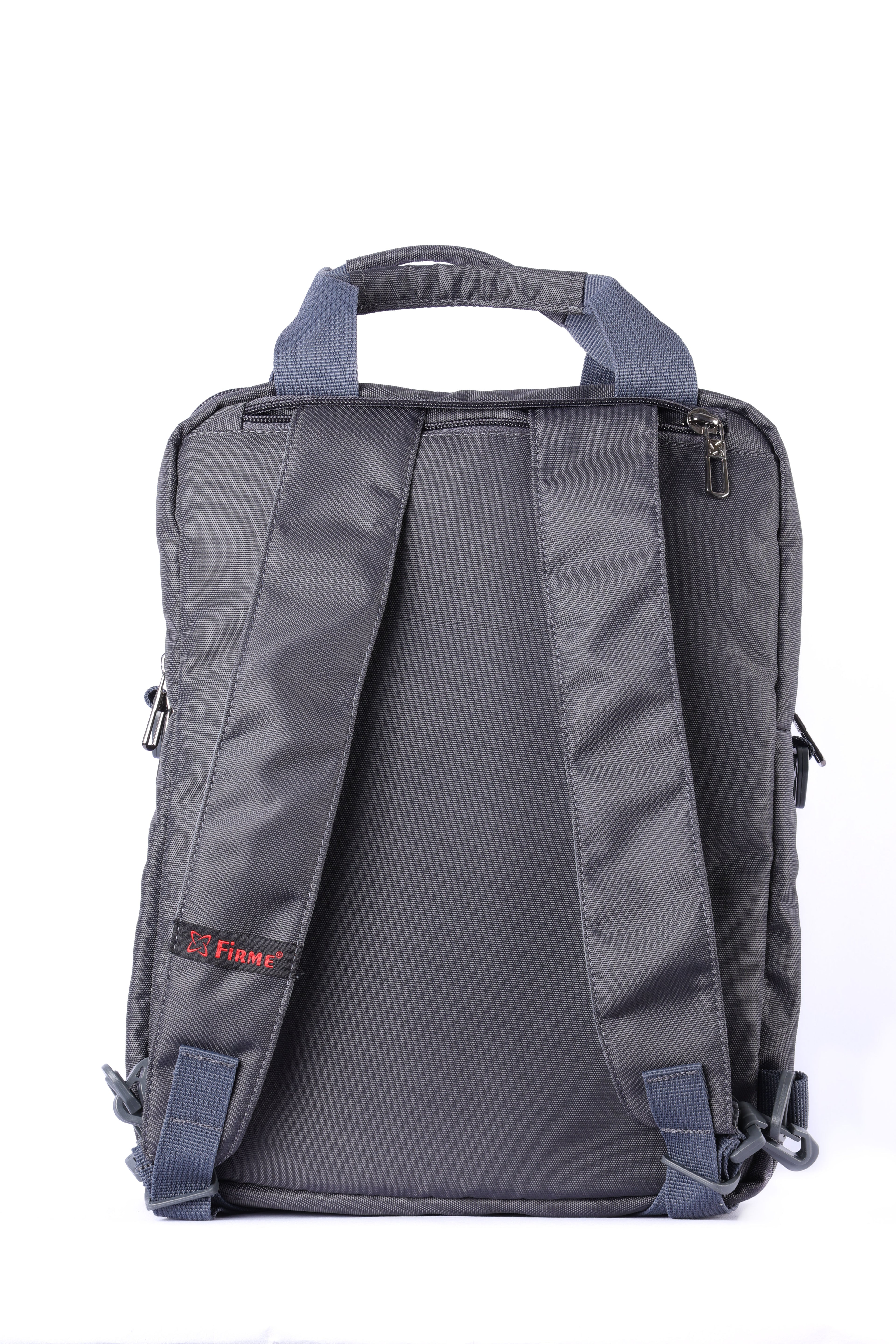 Firme Hive 2-in-1 large men's backpack in black, convertible for office use