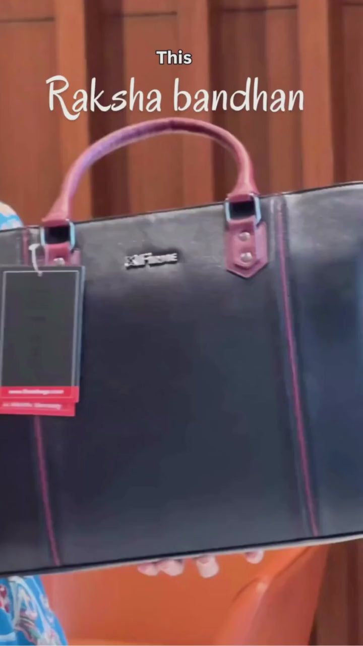 Elegance Leather Laptop Bag