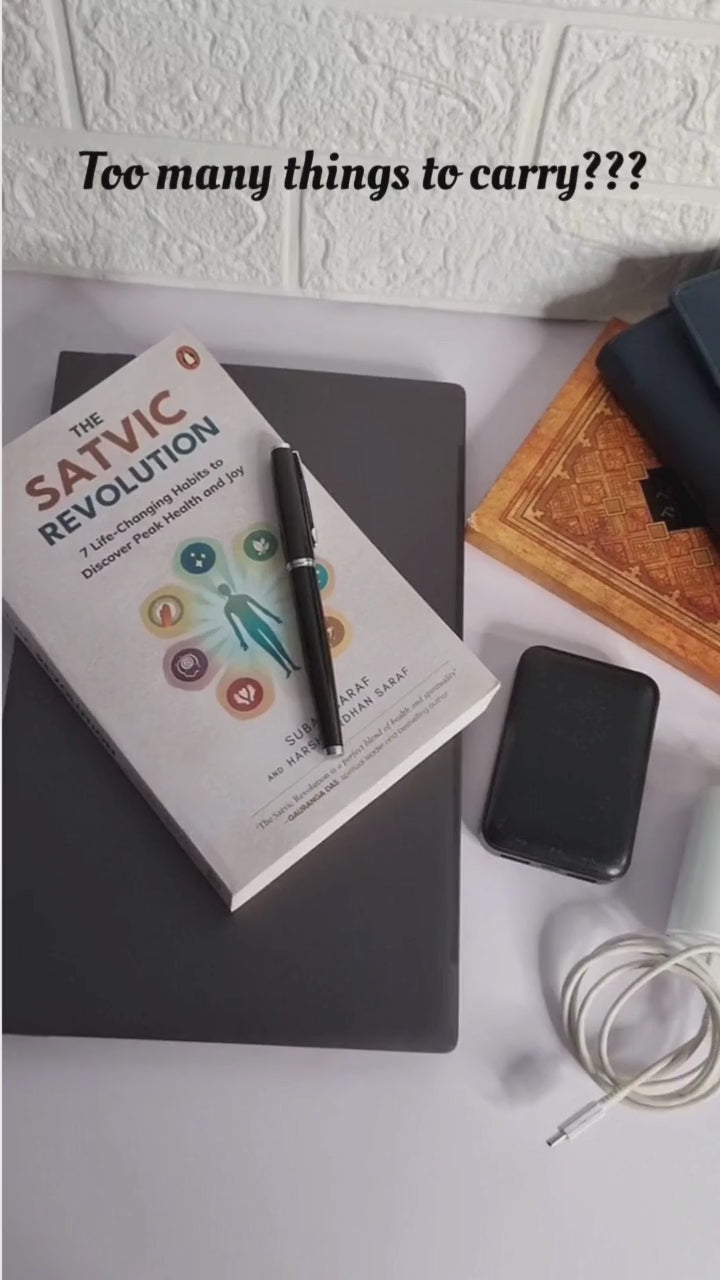 Firme Hive 2 In 1 BackPack Men - Convertible Backpack For Office.