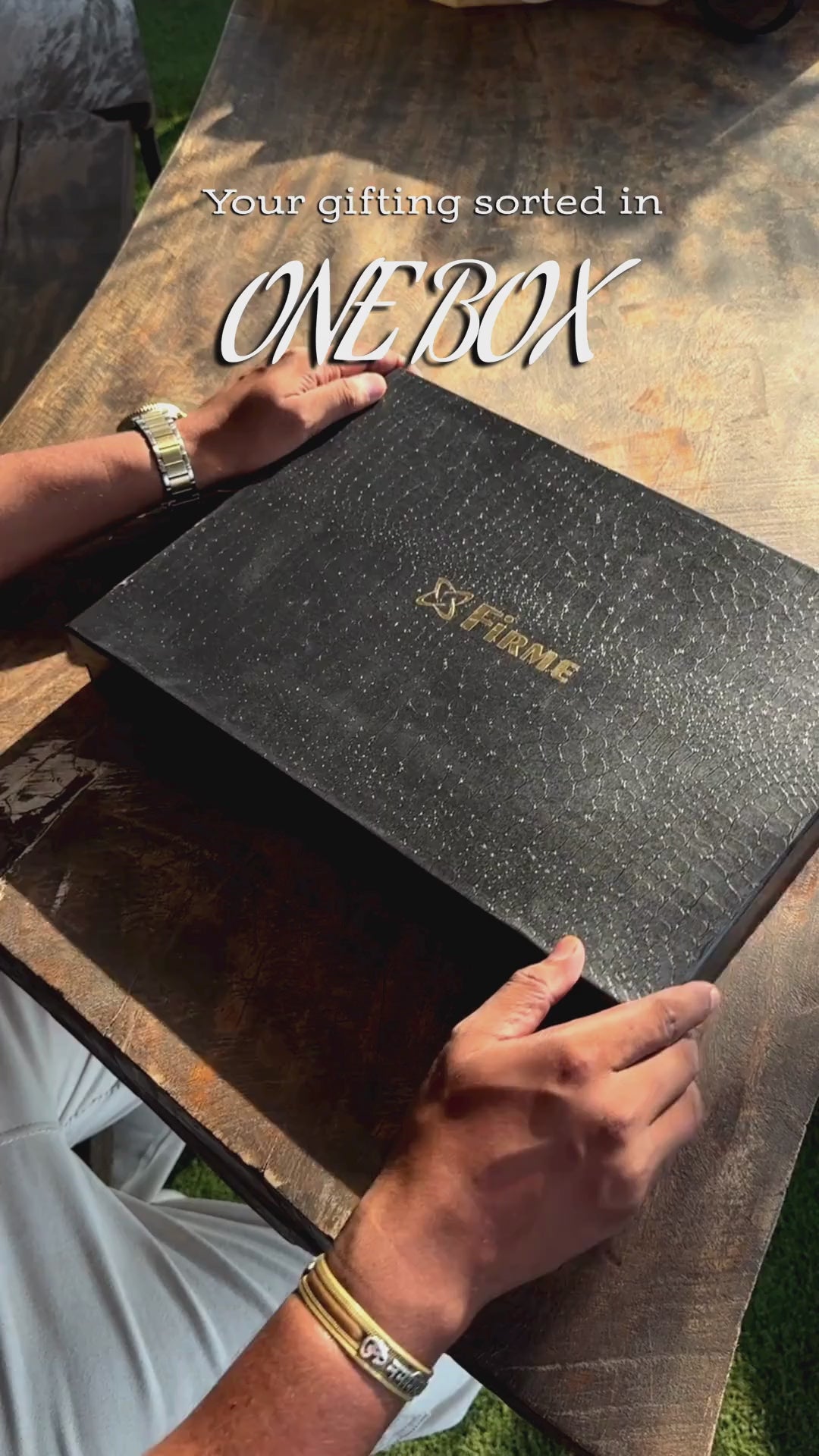 The Signature Gift Combo Set of Six – Premium Faux Vegan Leather Travel Essentials (Personalised Name Available)